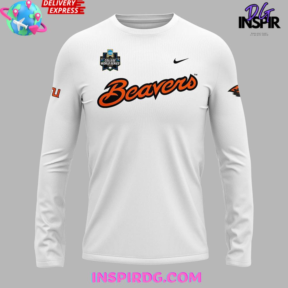 Oregon State Beavers Men's College World Series 2025 Shirt Collection Oregon State Beavers Men's College World Series 2025 Shirt Collection