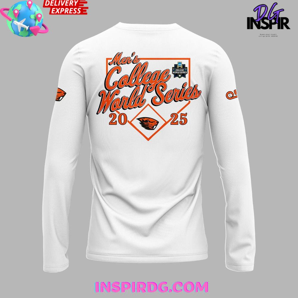 Oregon State Beavers Men's College World Series 2025 Shirt Collection Oregon State Beavers Men's College World Series 2025 Shirt Collection