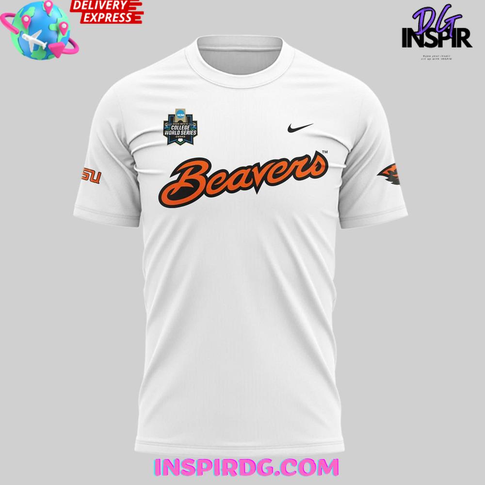 Oregon State Beavers Men's College World Series 2025 Shirt Collection Oregon State Beavers Men's College World Series 2025 Shirt Collection