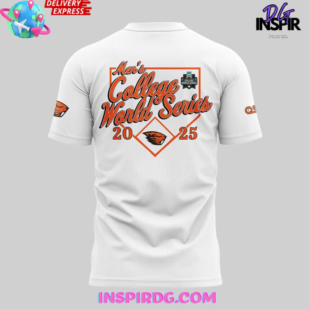Oregon State Beavers Men's College World Series 2025 Shirt Collection Oregon State Beavers Men's College World Series 2025 Shirt Collection