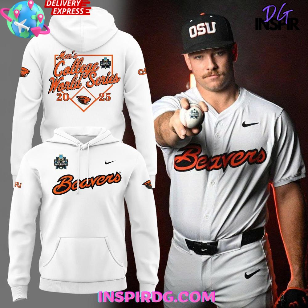 Oregon State Beavers Men's College World Series 2025 Shirt Collection Oregon State Beavers Men's College World Series 2025 Shirt Collection