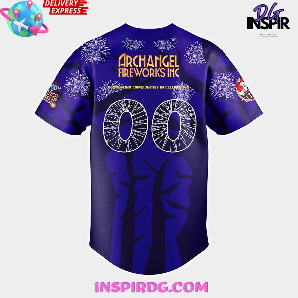 Ottawa Titans Archangel Fireworks Inc Special Baseball Jersey Ottawa Titans Archangel Fireworks Inc Special Baseball Jersey