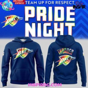 OKC Thunder Pride Night 2025 NBA Hoodie