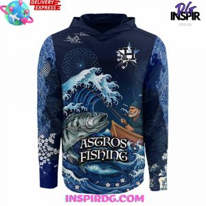 Houston Astros x Wave Hunter Fishing Limited Hoodie