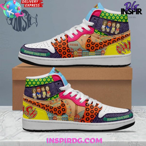 Phish Summer Tour 2025 Limited Nike Air Jordan 1