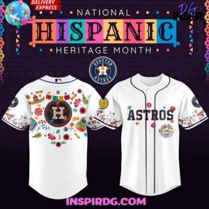 Houston Astros National Hispanic Heritage Month 2025 Baseball Jersey