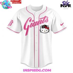 San Francisco Giants x Hello Kitty Special White Jersey