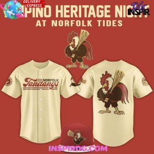 Norfolk Tides Filipino Heritage Night 2025 Baseball Jersey
