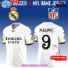 Inter Miami 2025 Club Soccer x NFL Game Football Jersey