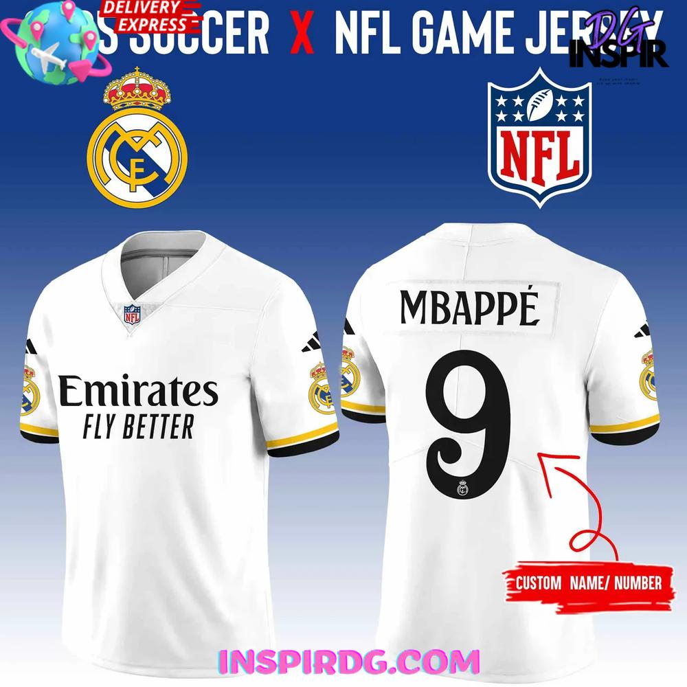 Real Madrid CF x NFL Game 2025 Football Jersey Real Madrid CF x NFL Game 2025 Football Jersey