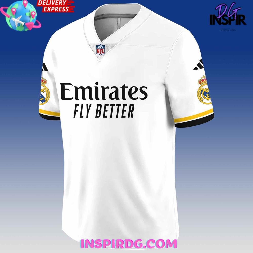 Real Madrid CF x NFL Game 2025 Football Jersey Real Madrid CF x NFL Game 2025 Football Jersey
