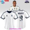 Real Madrid Mbappé #9 Pinstripe Special Baseball Jersey