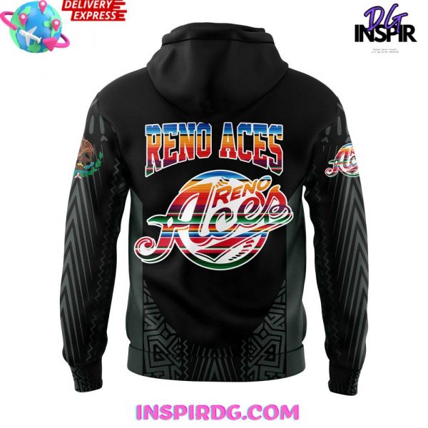 Reno Aces Mexican Heritage Night 2025 Black Hoodie