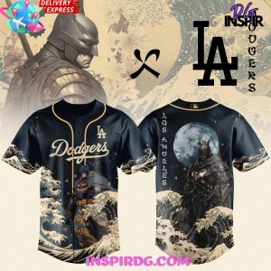 Batman x Los Angeles Dodgers Limited Edition Baseball Jersey