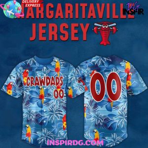 Hickory Crawdads Margaritaville Night 2025 Hawaiian Shirt