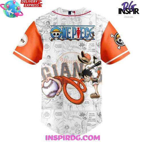San Francisco Giants x One Piece Grand Line Game Day Jersey San Francisco Giants x One Piece Grand Line Game Day Jersey