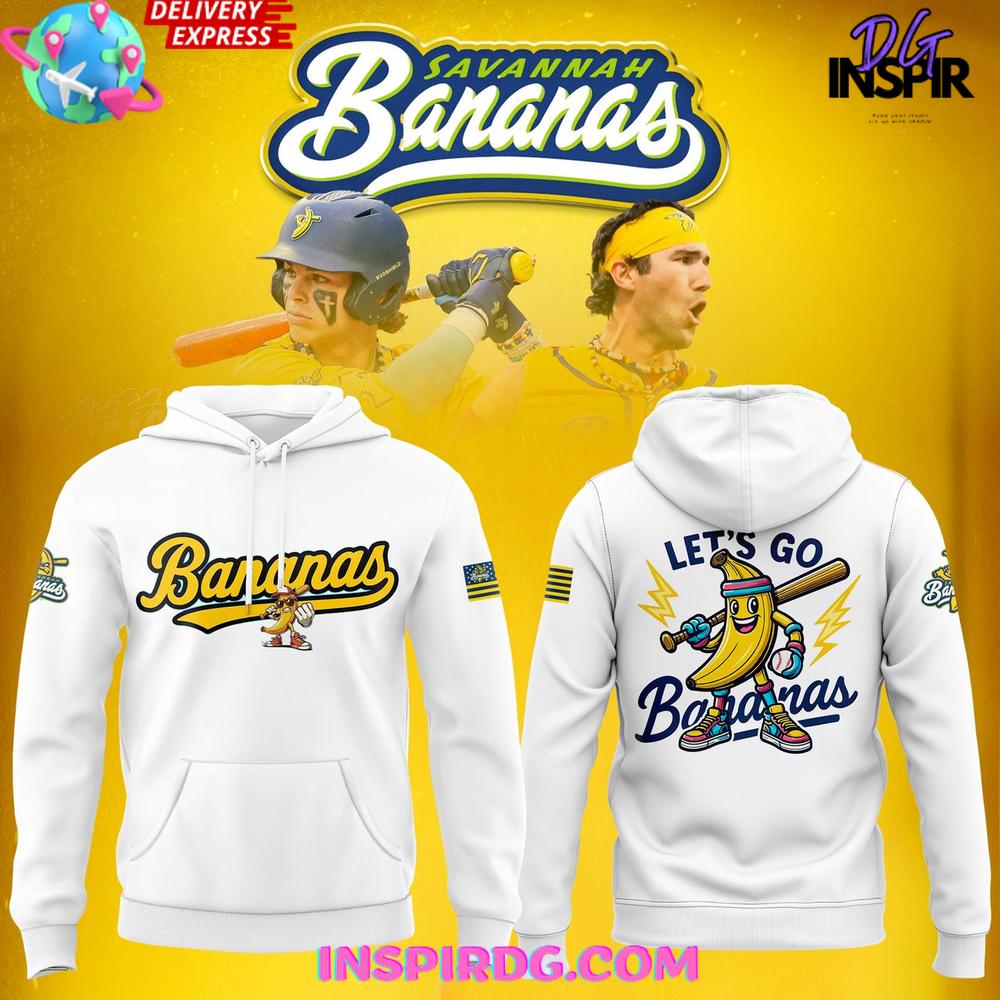 Savannah Bananas “Let’s Go Bananas” Special Hoodie Savannah Bananas “Let’s Go Bananas” Special Hoodie