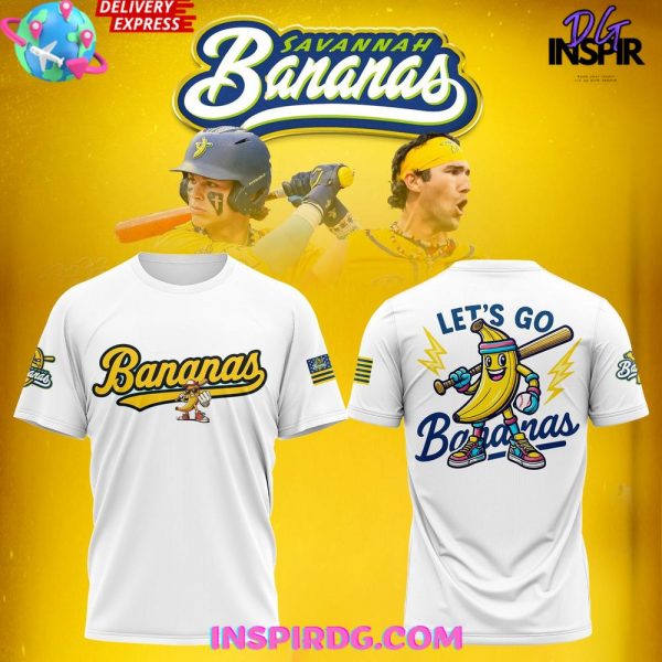 Savannah Bananas “Let’s Go Bananas” Special T-Shirt