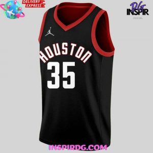 Kevin Durant Houston Rockets #35 Black Version Basketball Jersey