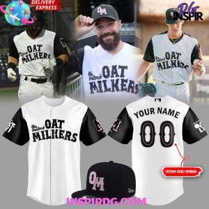 The Miami Oat Milkers Custom Baseball Jersey