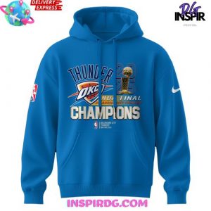 Oklahoma City Thunder 2025 NBA Finals Champions Special Hoodie