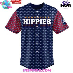 Asheville Tourists “Hippies” 2025 Jersey