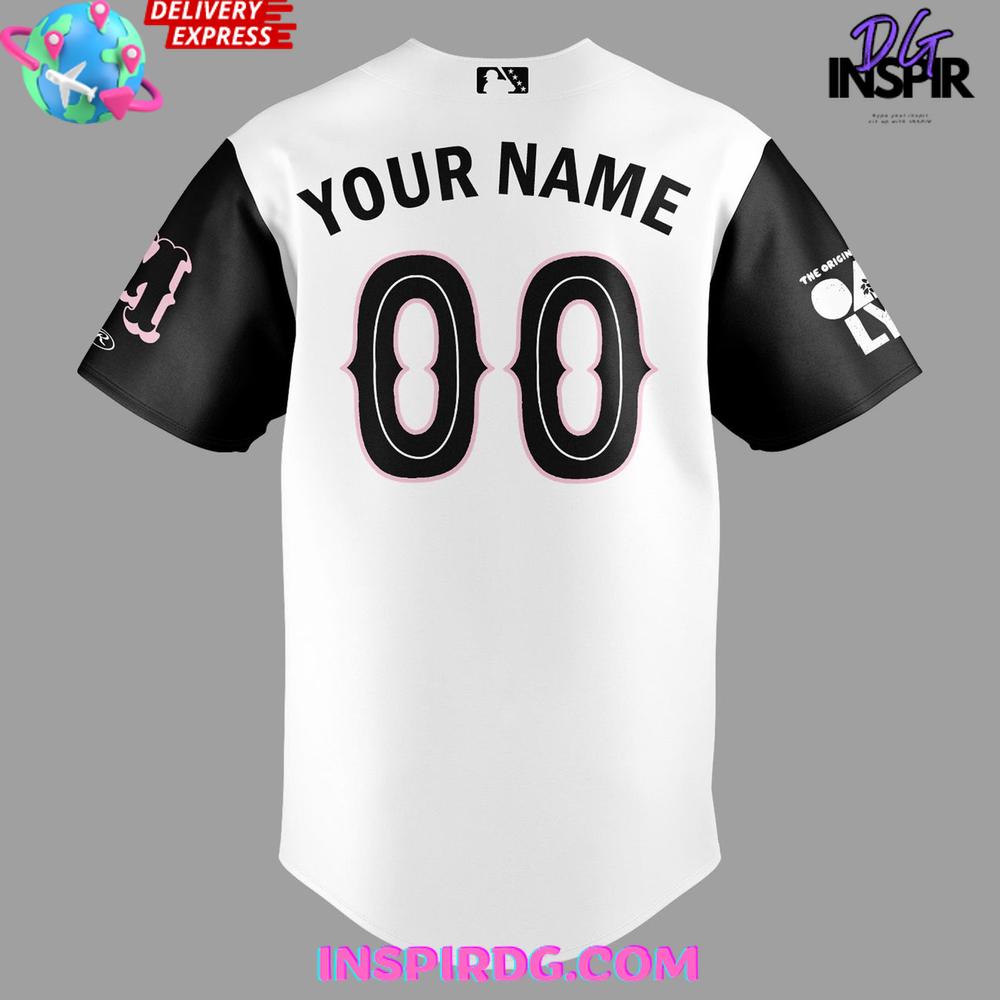 The Miami Oat Milkers Custom Baseball Jersey The Miami Oat Milkers Custom Baseball Jersey