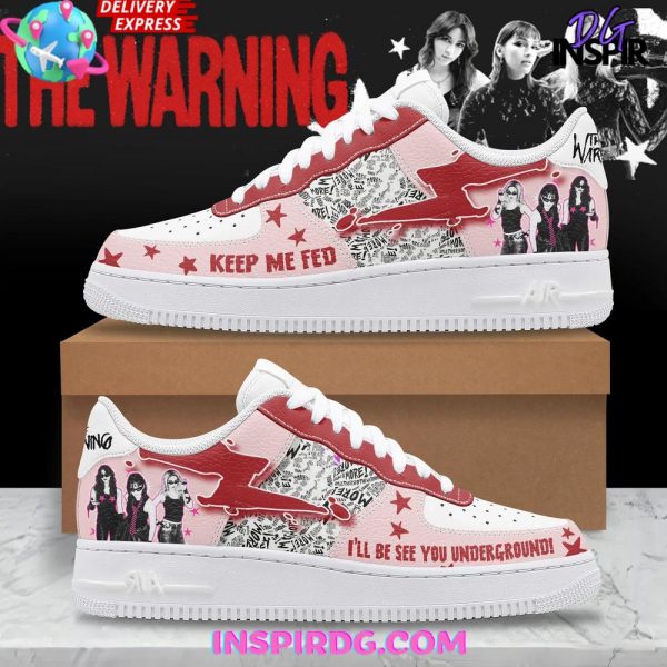 The Warning Keep Me Fed Limited Edition Nike Air Force 1