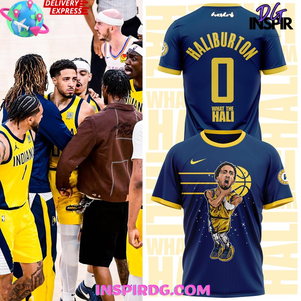 Tyrese Haliburton What the Hali NBA Finals 2025 T-Shirt