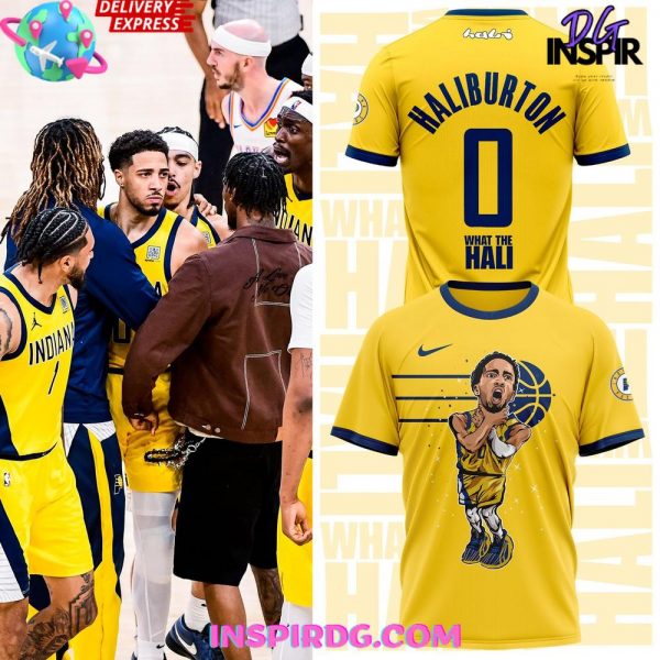 Tyrese Haliburton What the Hali NBA Finals 2025 T-Shirt