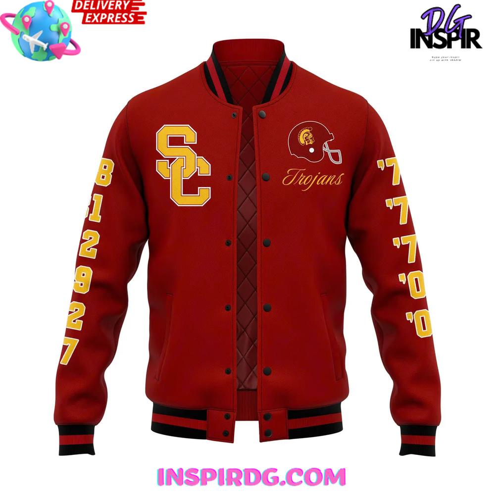USC Football x Rob Ryan Limited Edition Baseball Jacket USC Football x Rob Ryan Limited Edition Baseball Jacket