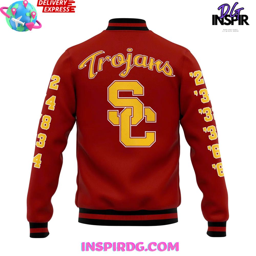 USC Football x Rob Ryan Limited Edition Baseball Jacket USC Football x Rob Ryan Limited Edition Baseball Jacket