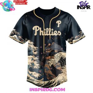 Batman x Philadelphia Phillies Limited Edition Baseball Jersey