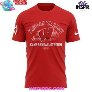 Wisconsin Badgers x Morgan Wallen Tour 2025 Shirt Collection 2