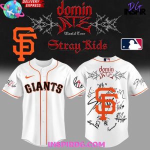San Francisco Giants x Stray Kids World Tour Baseball Jersey