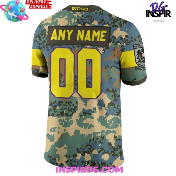 Vienna Vikings “Salute to Service” 2025 Football Jersey