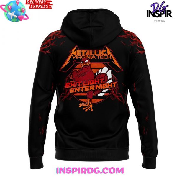 Virginia Tech Hokies x Metallica 2025 Hoodie