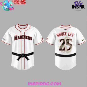 Seattle Mariners x Bruce Lee Dragon Legacy Limited Edition Jersey