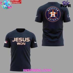 Houston Astros Jesus Won 2025 Shirt Collection