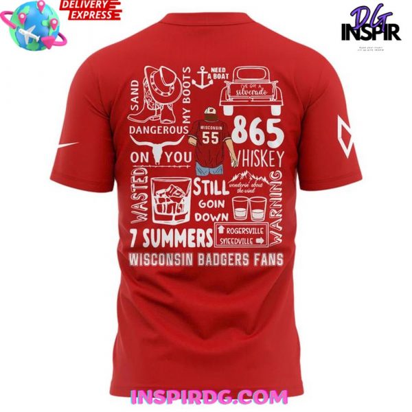 Wisconsin Badgers x Morgan Wallen Tour 2025 Shirt Collection