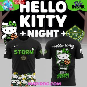 Seattle Storm x Hello Kitty Night 2025 Shirt Collection