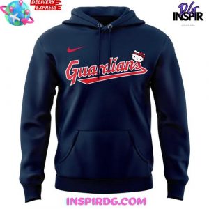 Cleveland Guardians Hello Kitty Night Limited Edition Hoodie