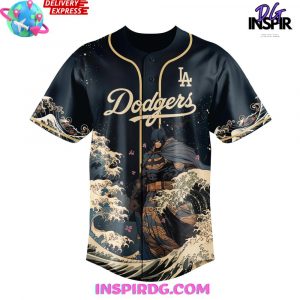 Batman x Los Angeles Dodgers Limited Edition Baseball Jersey