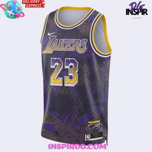 Los Angeles Lakers NBA Nike 2025 LeBron James Jersey