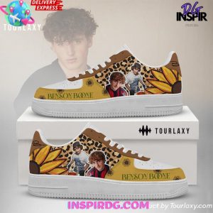 Benson Boone Sunflower Limited Edition Nike Air Force 1