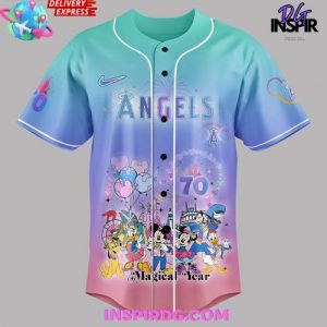 Los Angeles Angels 70th Magical Years Special Baseball Jersey