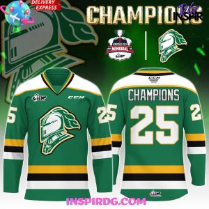London Knights Memorial Cup 2025 Special Hockey Jersey