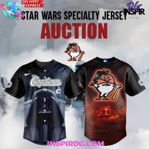 Star Wars x Cingstones Darth Vader Limited Edition Baseball Jersey
