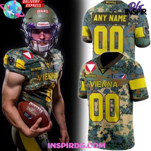 Vienna Vikings “Salute to Service” 2025 Football Jersey