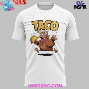 Taco Trump Always Chickens Out Special Meme T-Shirt